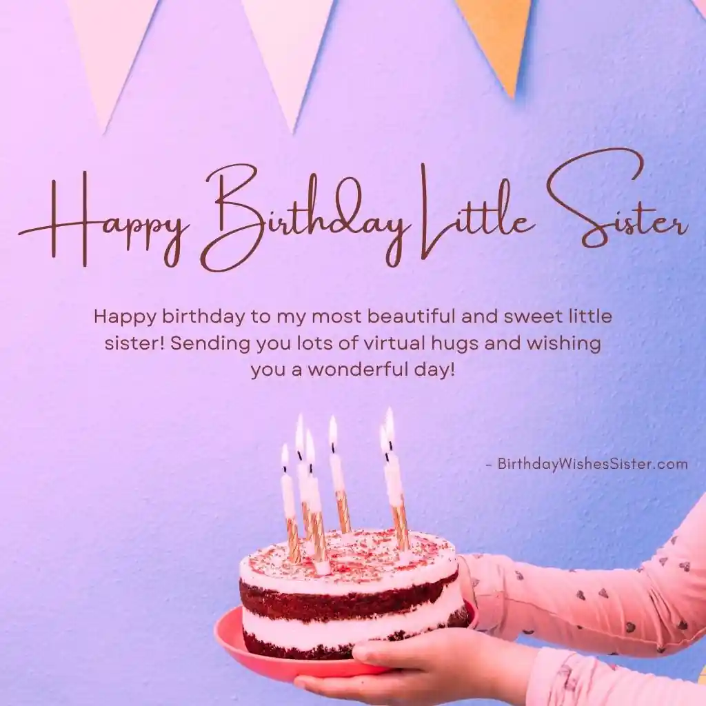 funny birthday quotes for younger sister